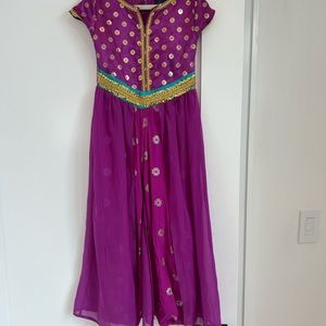 Disney Jasmine live action Aladdin movie dressup costume outfit purple